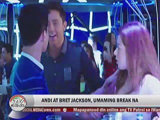 Andi at Bret Jackson, umaming break na