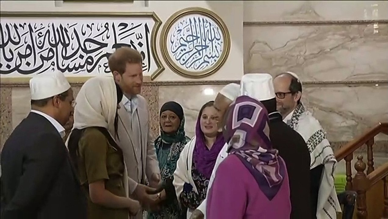 Duke and Duchess of Sussex visit South Africa's oldest mosque
