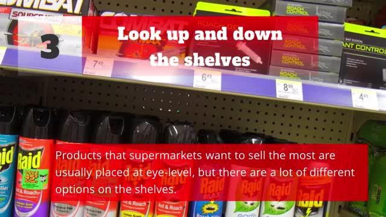 Supermarket money saving tips