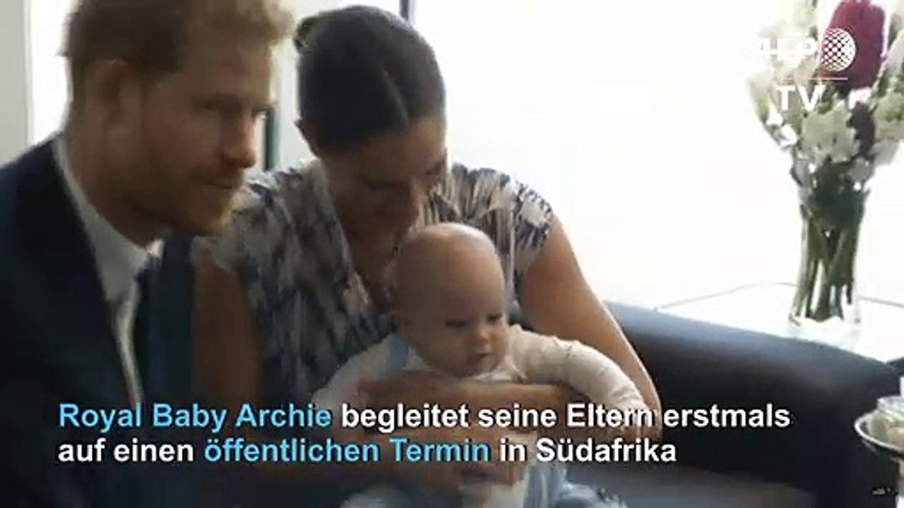 Royal baby archie in südafrika