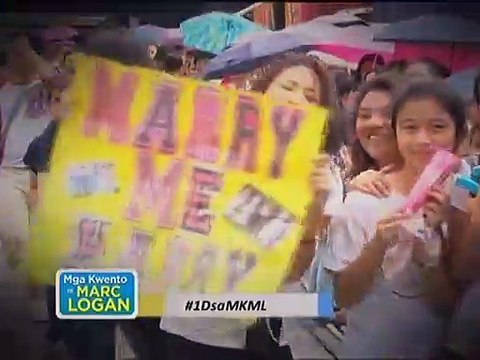 Mga nakakaaliw na eksena sa One Direction concert sa Mga Kwento ni Marc Logan