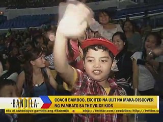Coach Bamboo, excited na ulit na maka-discover ng pambato sa The Voice Kids