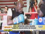 Arum: Mayweather Junior, maaaring sumikat pa sakaling matalo kay Pacquiao