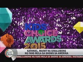KathNiel, mainit na sinalubong ng fans mula sa shows sa Amerika
