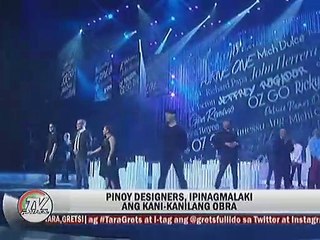 Pinoy Designers, ipinagmalaki ang kani-kanilang Obra