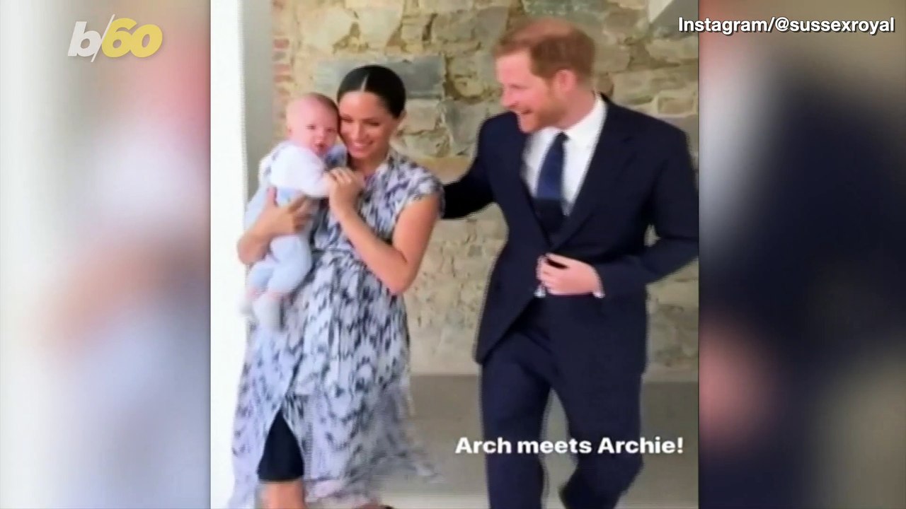 "Arch Meets Archie": The Little Royal Steals The Show During Visit With Desmond Tutu