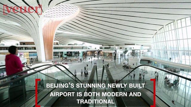 Take a Look Inside Beijing’s Stunning New Airport, A Modern and Traditional Display of Chinese Culture