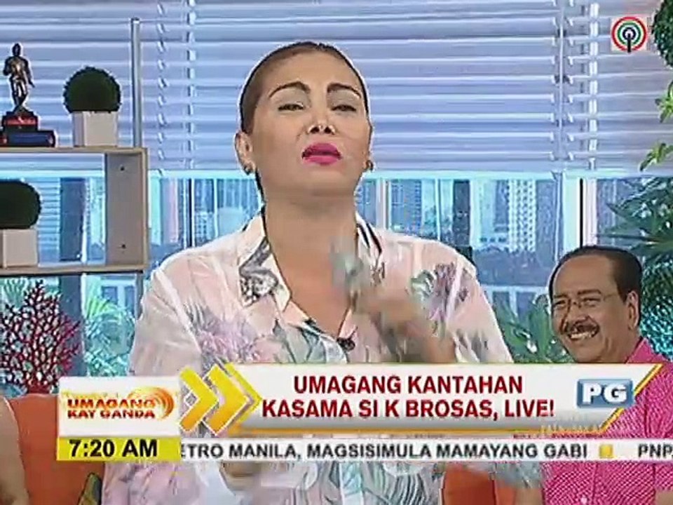 Umagang kantahan kasama si K Brosas, live!