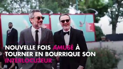 Quotidien - Joaquin Phoenix : Son interview décalée face à Yann Barthès