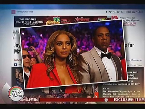 Hollywood stars, pulitiko maging local celebrities,tumutok sa Pacman-Mayweather fight