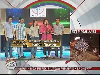 ABS-CBN, Best TV station ayon sa 23rd KBP Golden Dove Awards