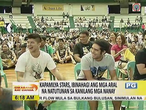 Kapamilya stars, ibinahagi ang mga aral na natutunan sa kanilang mga nanay