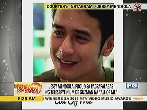 Jessy Mendiola, proud sa pagpapalabas ng teleserye ni JM de Guzman na All of Me