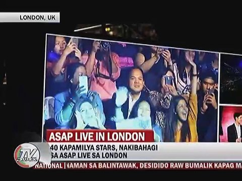 40 Kapamilya Stars, nakibahagi sa ASAP Live sa London