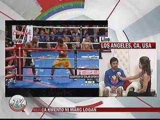 Manny Pacquiao, LIVE!