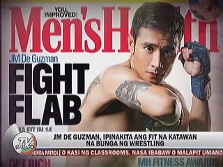 JM de Guzman, ipinakita ang fit na katawan na bunga ng wrestling