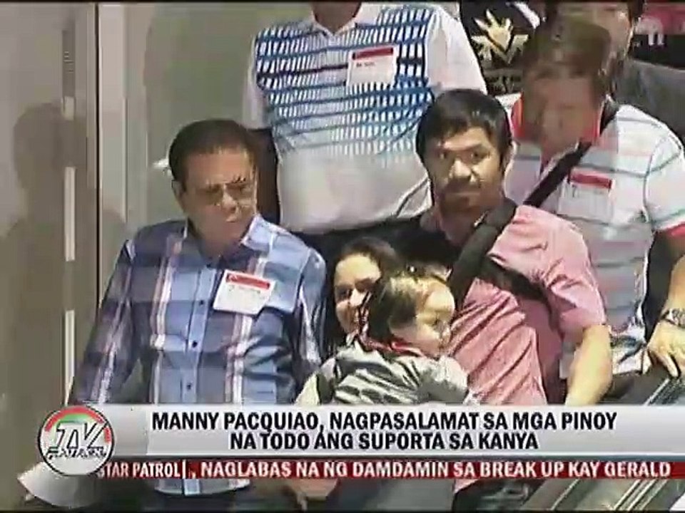 Manny Pacquiao, nagpasalamat sa mga Pinoy na todo ang suporta sa kanya