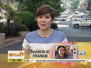 Video ng bonding time nina Sharon at Frankie, viral na sa Facebook