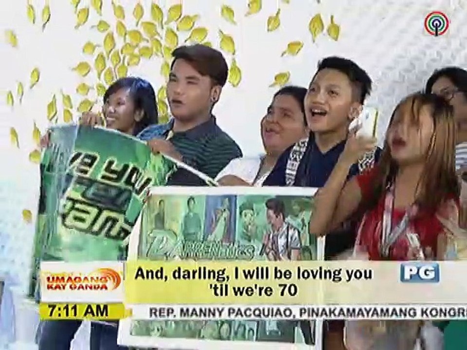 Darren Espanto sings ""Thinking Out Loud"" on UKG