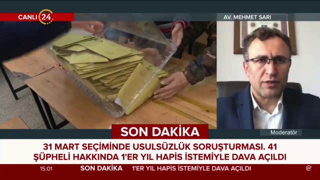 31 Mart yerel seçimlerinde usulsüzlük soruşturması