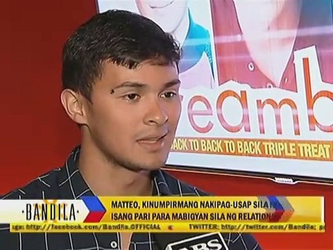 Matteo, kinumpirmang nakipag-usap sila ni Sarah sa isang pari para mabigyan sila ng relationship advice