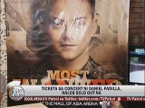 Tickets sa concert ni Daniel Padilla, halos sold out na