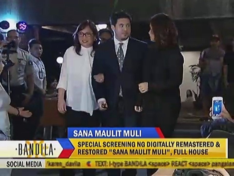 Special Screening ng digitally remastered & restored ""Sana Maulit Muli"", Full House