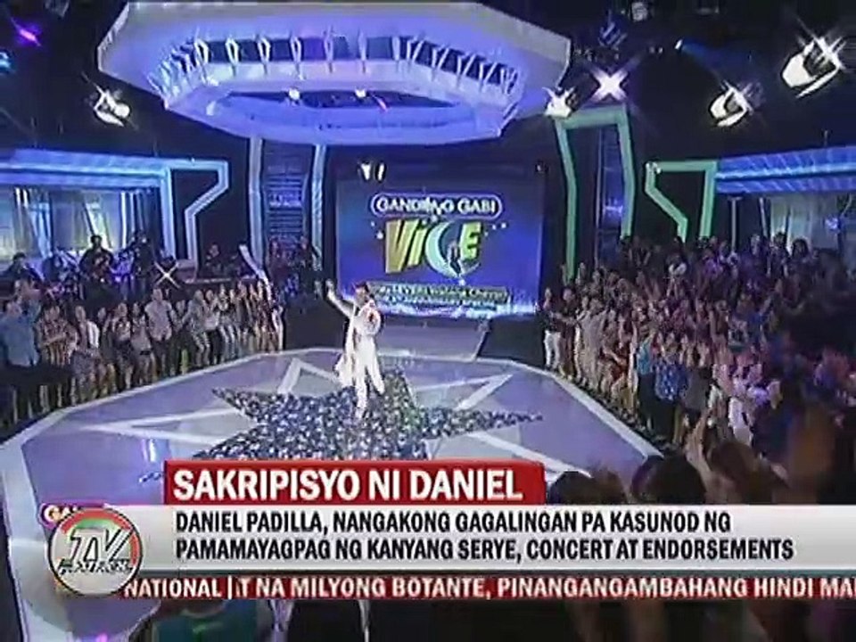 Daniel Padilla, nangakong gagalingan pa kasunod ng pamamayagpag ng kanyang serye,concert at endorsements