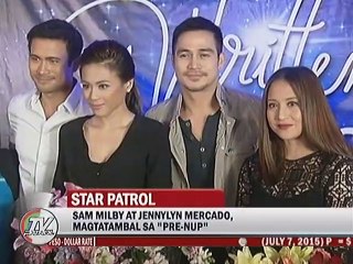 Sam Milby at Jennylyn Mercado, magtatambal sa ""Pre-Nup""