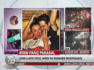 John Lloyd Cruz, hindi pa handang magpakasal