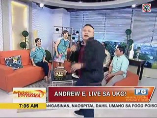 Andrew E, may magandang mensahe sa kanyang kanta