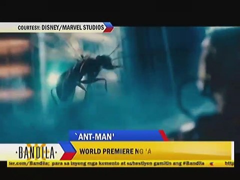 World Premiere ng 'Ant-Man,' star studded