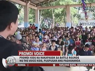Promdi kids na nakapasok sa Battle Rounds ng The Voice Kids, puspusan ang paghahanda