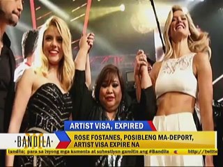 Rose Fostanes, posibleng ma-deport, artist visa expire na