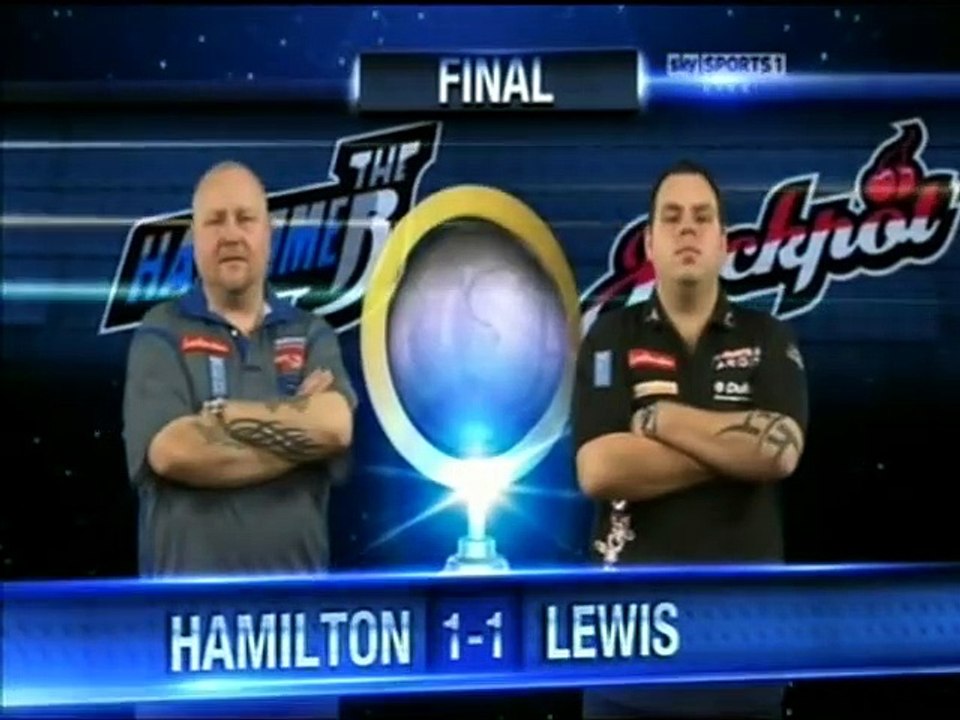 PDC World Darts Championships Final 2012 - Adrian Lewis vs Andy Hamilton  2of3