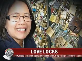 Ilang deboto sa Baclaran Church, naglalagay ng ""Love Locks""
