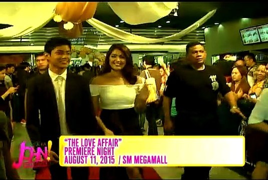Dawn, Richard, Bea at The Love Affair premiere night!