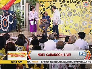 Noel Cabangon, may importanteng mensahe para sa mga kabataan