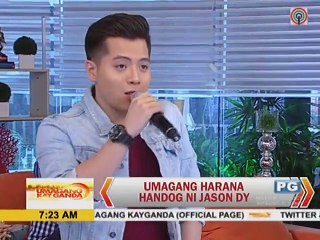 Umagang harana handog ni Jason Dy