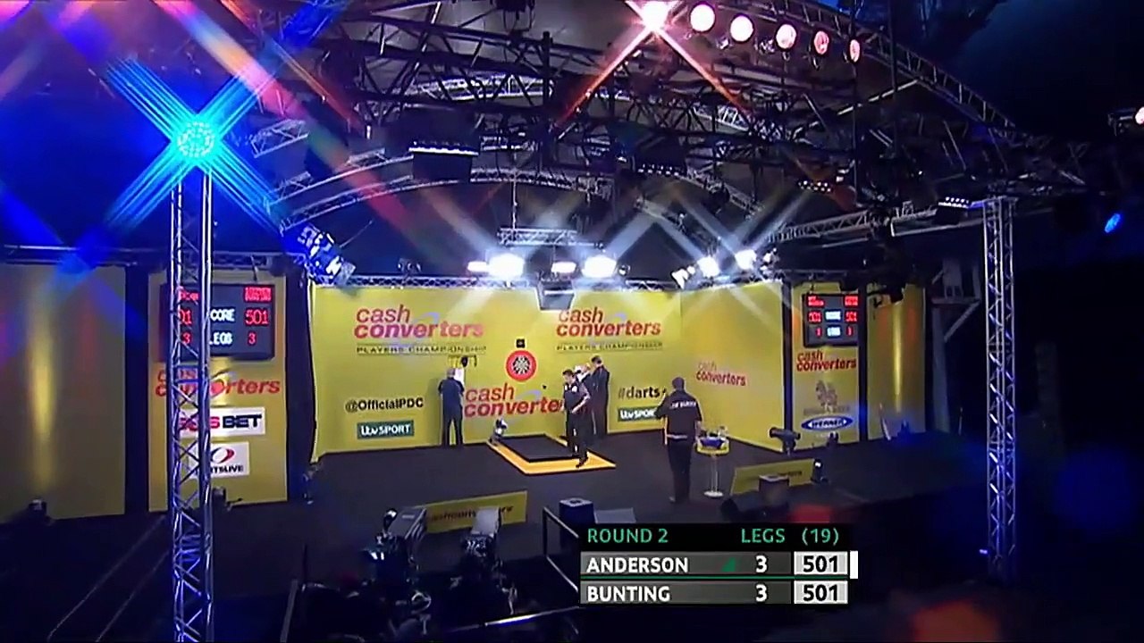 PDC Players Championship Finals 2014 2nd Round - Anderson vs Bunting