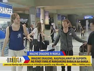 Imagine Dragons, nagpasalamat sa suporta ng Pinoy fans at nangakong babalik sa bansa