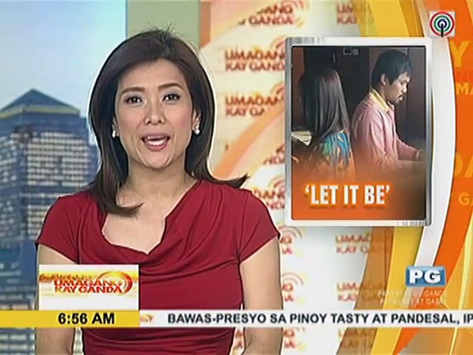 Manny at Jinkee Pacquiao viral sa cover nila ng...