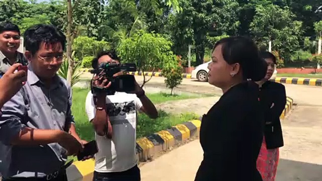 ဗစ္တိုးရီးယားအမႈ သံသယတရားခံေအာင္ႀကီး၏ ေရွ႕ေန ေဒၚစုဒါလီေအာင္ အမႈဖြင့္ခံရ