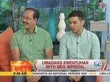 Umagang kwentuhan kasama sina Meg Imperial at Direk Gino M. Santos ng 