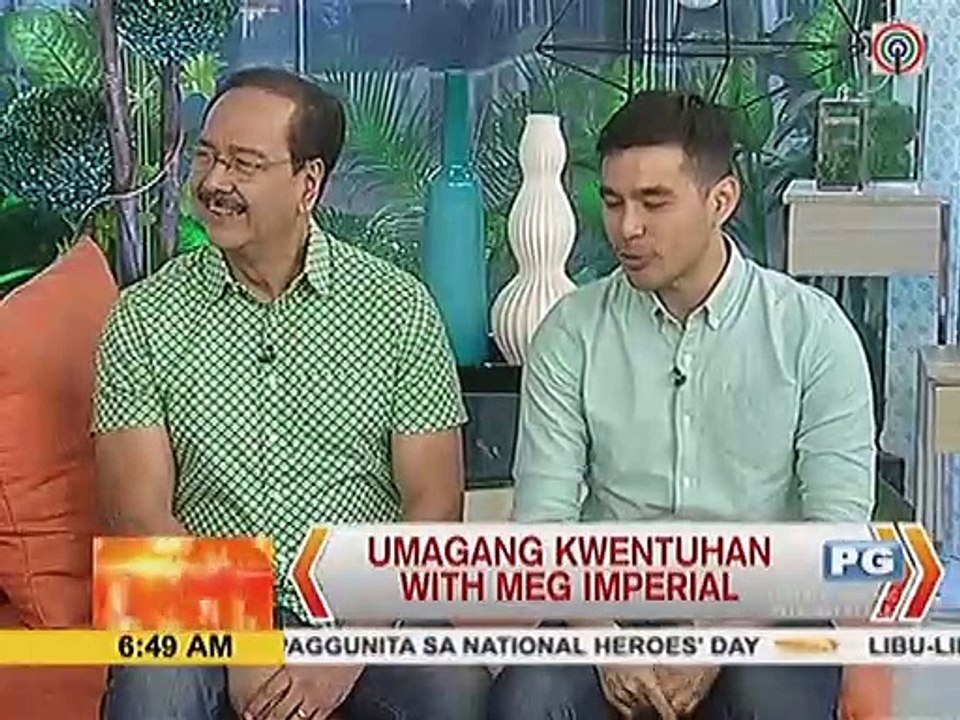 Umagang kwentuhan kasama sina Meg Imperial at Direk Gino M. Santos ng ""Ex With Benefits""