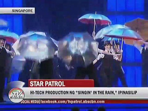 Hi-Tech Production ng Singin' in the Rain , ipinasilip