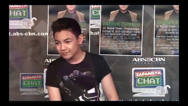 Fast Talk with Total Performer Darren Espanto