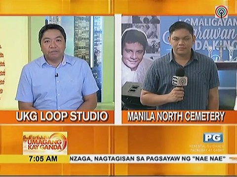 Ika-76 kaarawan ni Fernando Poe Jr., ginugunita ngayong araw ng kanyang mga kapamilya at tagahanga