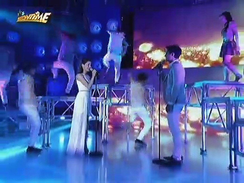 Celebrity couple Daniel Matsunaga and Erich Gonzales pinakilig ang afternoon ng madlang people