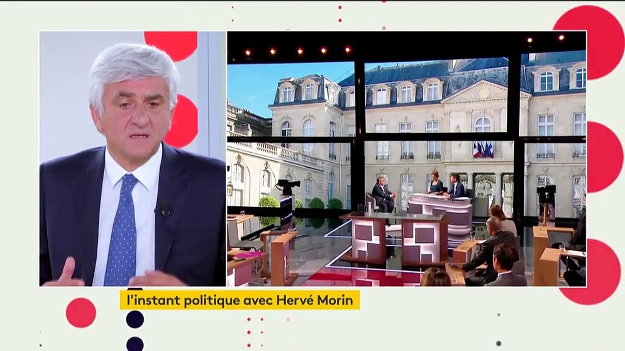 Hervé Morin, Président de la région Normandie et Président du parti Nouveau Centre: "Quand vous vivez Place du Trocadéro vous n'avez pas les mêmes soucis que dans les quartiers populaires. Il faut dire les choses et Emmanuel Macron a raison de les dire."
